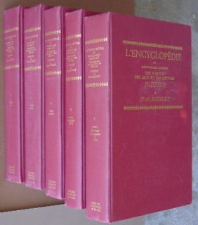 Diderot DAlembert LEncyclopedie Massive Entire Work