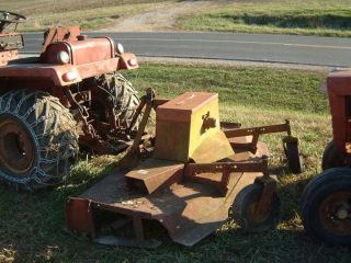 Wheelhorse 60 3pt mower d160 d180 d200 wheel horse garden tractor will