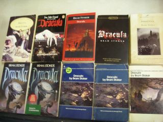  10 Dracula Bram Stoker 10 copies PB Lot 0812523016
