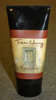New Camille Beckman Restore Lotion 6oz Tuscan Honey
