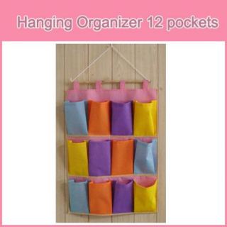 Wall Hanging Storage Bag Organizer Pocket Decor