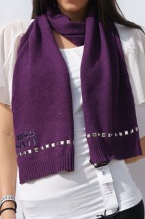 miss sixty purple studded scarf deanna description how do they fit