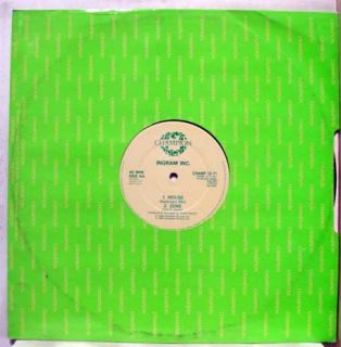  INC. house / zone LP Mint  CHAMP 12 71 Vinyl 1988 Record UK Deep House