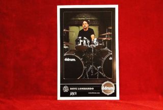 Two Slayer Dave Lombardo Ddrums Promo Posters L K