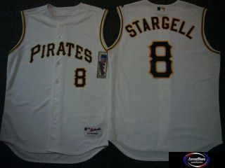 Pirates Dave Parker Authentic Game Jersey White