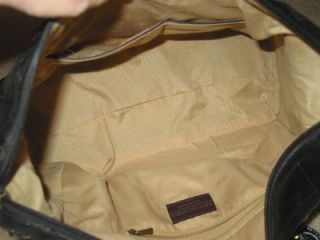 david jones used large black handbag bag purse