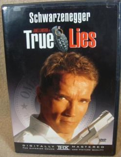 TRUE LIES   JAMIE LEE CURTIS & ARNOLD DVD   EXCEL COND