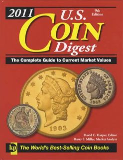 2011 US Coin Digest 9th Price Guide Morgan Silver Etc