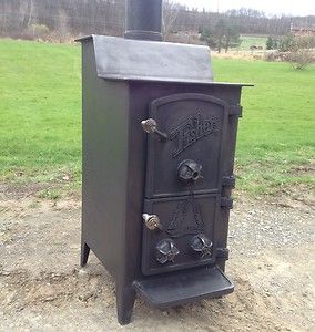 Fisher Coal Bear Wood Stove Fireplace