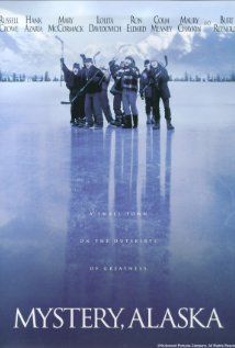 Mystery Alaska 1999 Movie Poster Original Russell Crowe Burt Reynolds