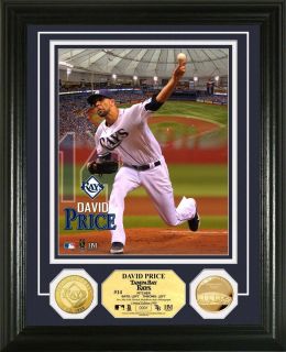 David Price Tampa Bay Rays Gold Coin Photomint x 1000 Highland Mint