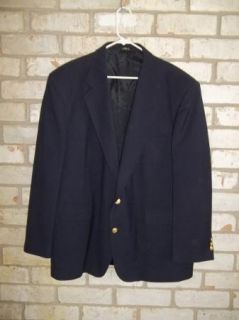 Classic Dark Blue DAVID TAYLOR 2 button Jacket Sport Coat 46R