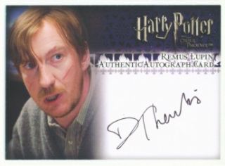 david thewlis remus lupin autograph harry potter the order of