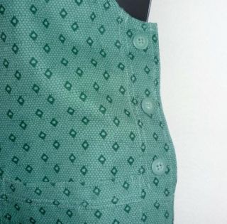 David N Sport Womens Casual Green Design Jumper Dress Size s Small