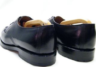 Mens Allen Edmonds Dellwood Split Toe Leather Oxford Dress Shoes Sz 9