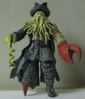  Pirates of The Carribbean 7 1 4 inch Davy Jones Action Figure