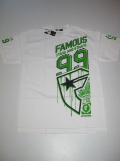 Side Car 99 White Famous Stars and Straps Rogue Status Shirt Tee DTA