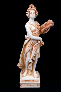 Demeter Goddess of Harvest Greek Mythology Resin Polyester Statue 6 3