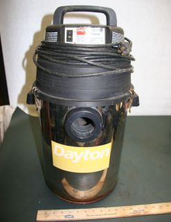 Dayton 6 Gallon Wet Dry Vacuum 4Z663