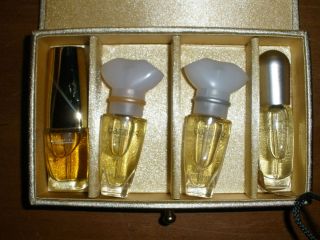   Lauder Perfume Set Beautiful Dazzling Gold Dazzling Silver Pleasures