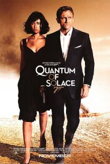 Quantum of Solace Movie Poster DS Original Final 27x40