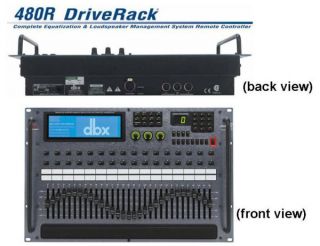 description and specs from dbx for the driverack 480r