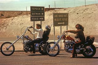 Dennis Hopper Easy Rider RARE Color 2 Harley Cult Fonda