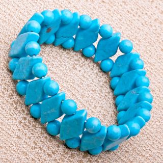 Created Sleeping Beauty Turquoise Bracelet