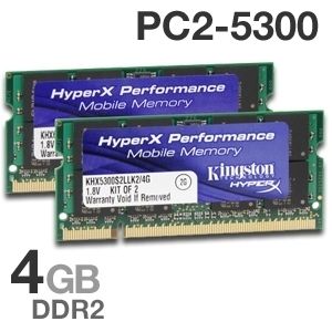 Kingston Hyper x Dual Channel 4096MB DDR2 667MHz M
