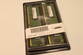 qimonda 4gb kit 2x2gb ddr2 800 pc2 6400 desktop memory non ecc ram