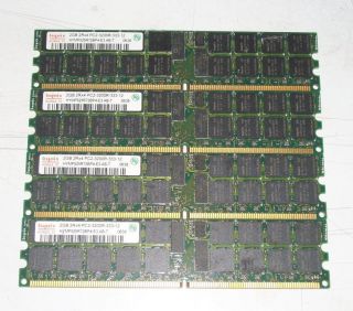  PC2 3200R Reg ECC DDR2 Server RAM HYMP525R72BP4 E3 8GB Total