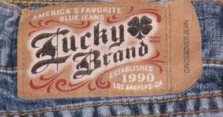 Lucky Brand Crossover Jeans Womens Size 6 28 R Cross Over