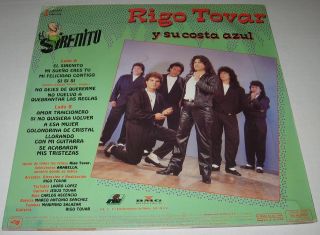 RIGO TOVAR   EL SIRENITO   MEXICAN LP cumbia Y SU COSTA AZUL
