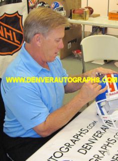 John Elway Autographed Signed Denver Broncos D Full Size Helmet
