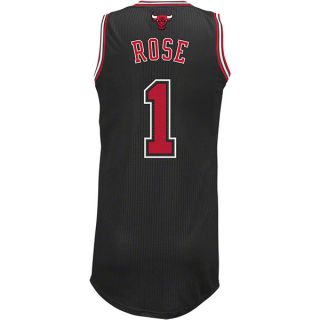 Derrick Rose Chicago Bulls Authentic Revolution 30 Jersey Black