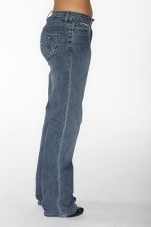 maggie jeans by desi jeans in a straight leg cut the