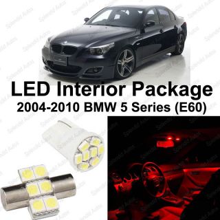  BMW 5 Series E60 Interior LED Package Deal 2004 2010 (12 Pieces) #463