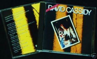 DAVID CASSIDY GETTIN IT IN THE STREET CD PLUS SPECIAL FREE BONUS CD