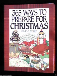  to Prepare for Christmas by David E. Monn 1995 Hardcover 9780060170486