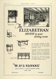  Sloane Elizabethan Dining Room Furniture Home Decor Furnishings
