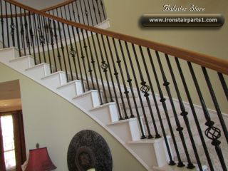 Iron Balusters High Quality and Powder Coated for Stairs and Balconies