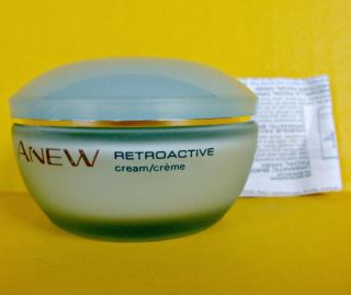 AVON Anew Retroactive Creme Face Full Size 1.7 fl oz Discontinued