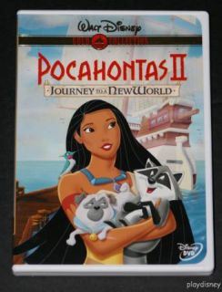 Walt Disney DVD   Pocahontas II Journey to a New World   Classic GOLD