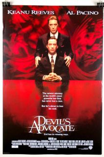 devils advocate movie poster this movie poster is a part of a