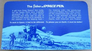Very RARE Deke Slayton Owned Kubosov Fisher Space Pen NASA ASTP Apollo