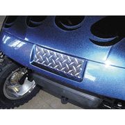 Go Golf Cart Highly Polished Diamond Plate Front Name Plate