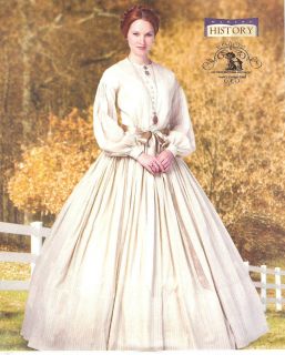 Civil War Day Dress Pattern Butterick 5831 Historical Southern Belle