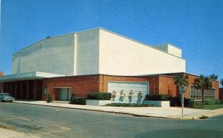 Daytona Beach FL Peabody Auditorium Clate 50s Early 60s