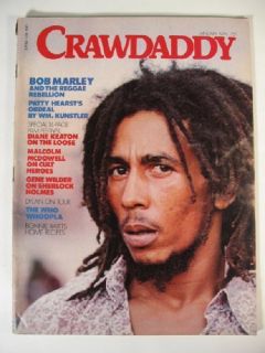 1976 Crawdaddy Magazine Bob Marley Diane Keaton The Who