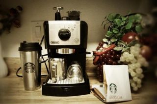 DeLonghi Bar Espresso Cappuccino Coffee Steam Machine Maker 4 3 8 Cups